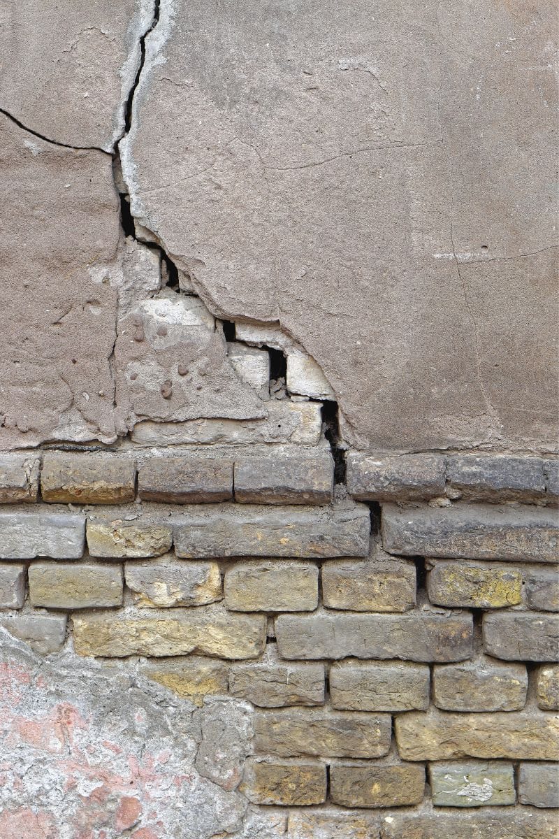Fissure fondations maison